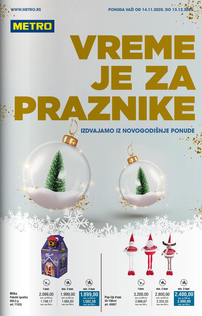 Metro katalog praznična ponuda