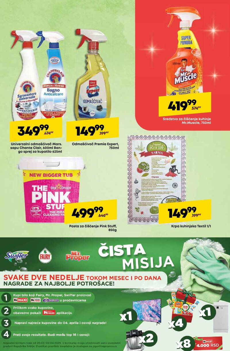 Mega Maxi katalog cena niska a kuća blista