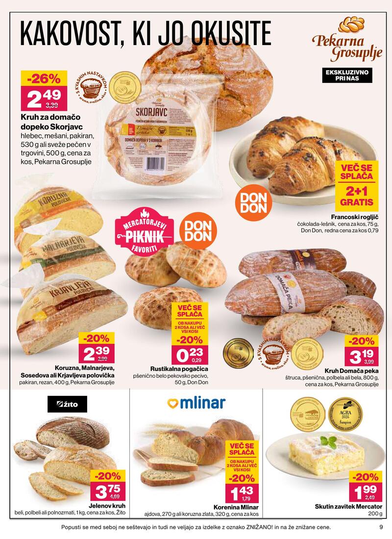 Mercator redni katalog