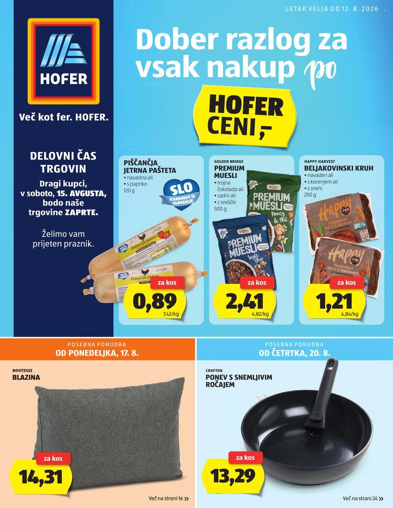 Hofer redni katalog