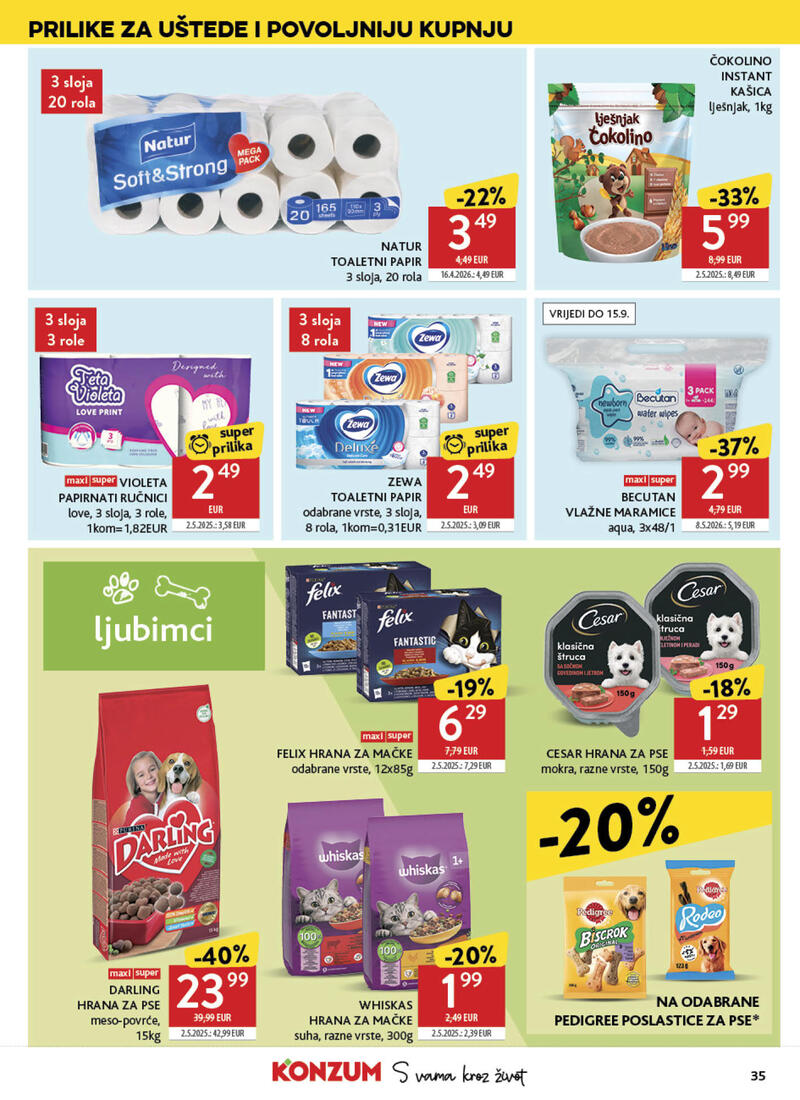 Konzum kataloška akcija