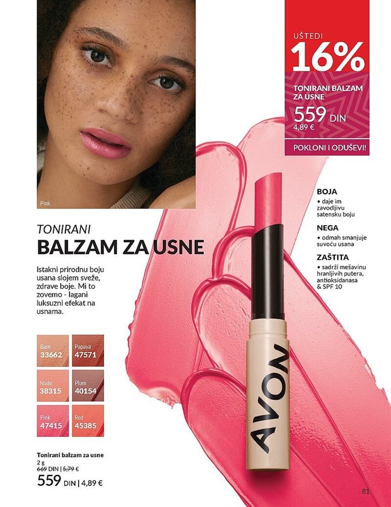 Avon katalog akcija