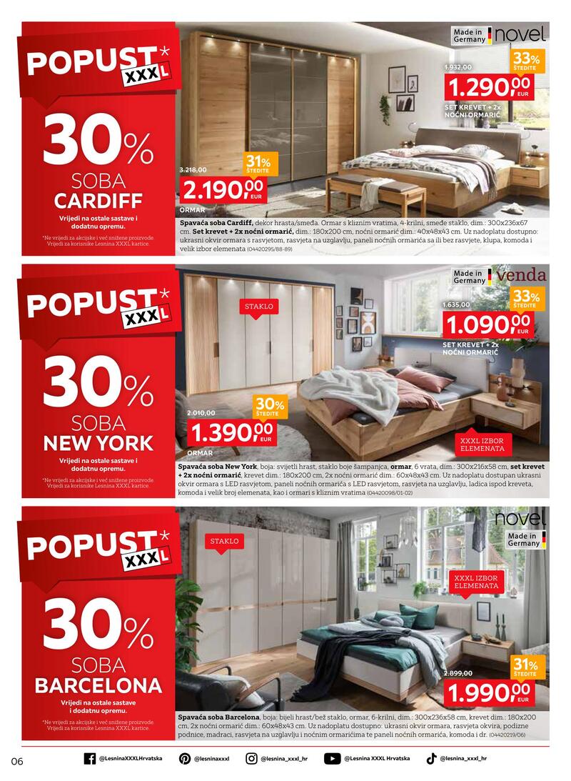 Lesnina XXXL katalog akcija