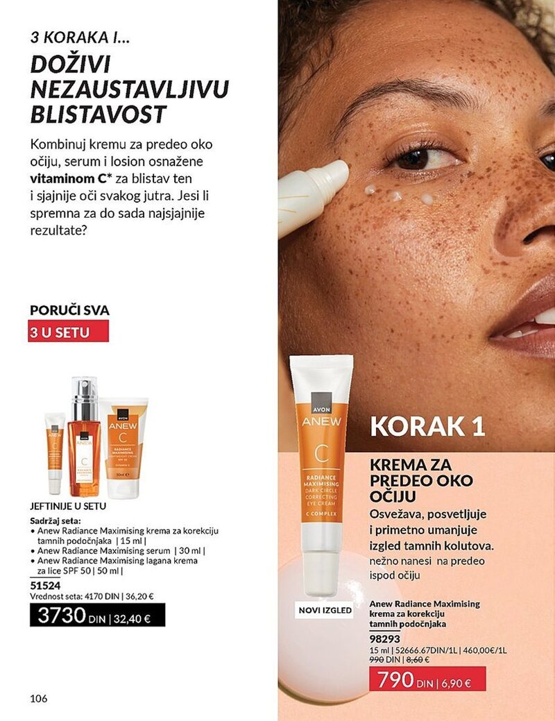 Avon katalog akcija