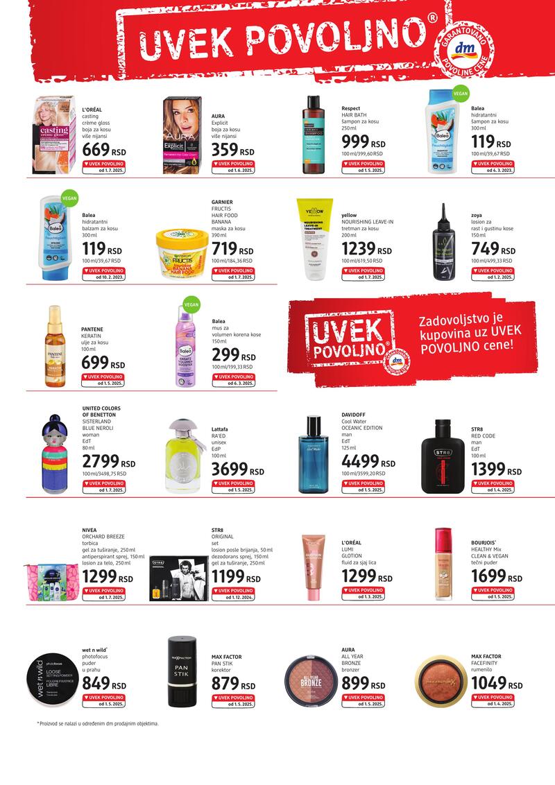 DM Drogerie katalog super cene