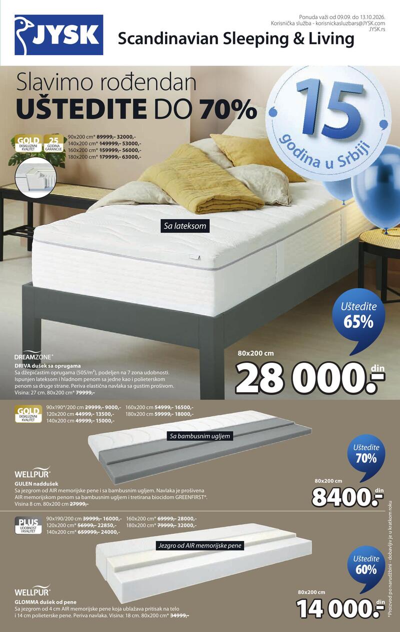 JYSK katalog akcija