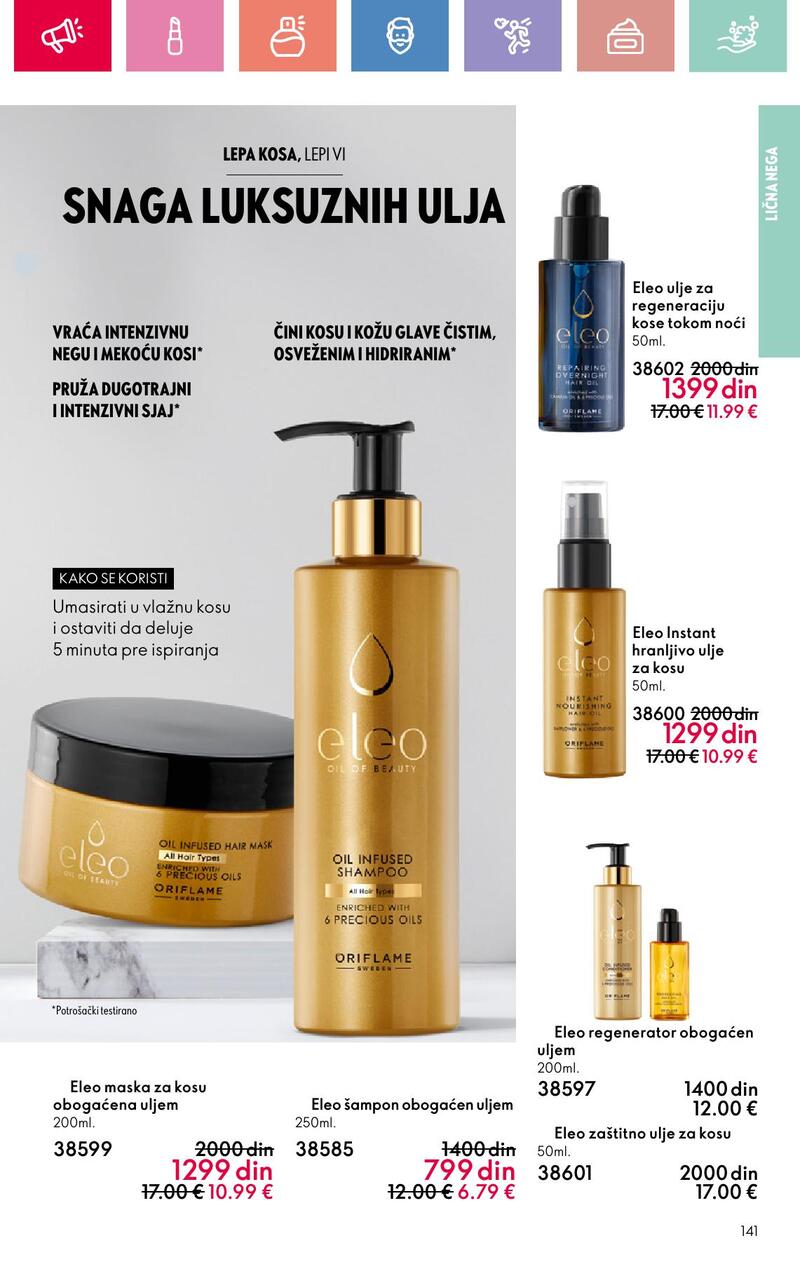 Oriflame katalog akcija