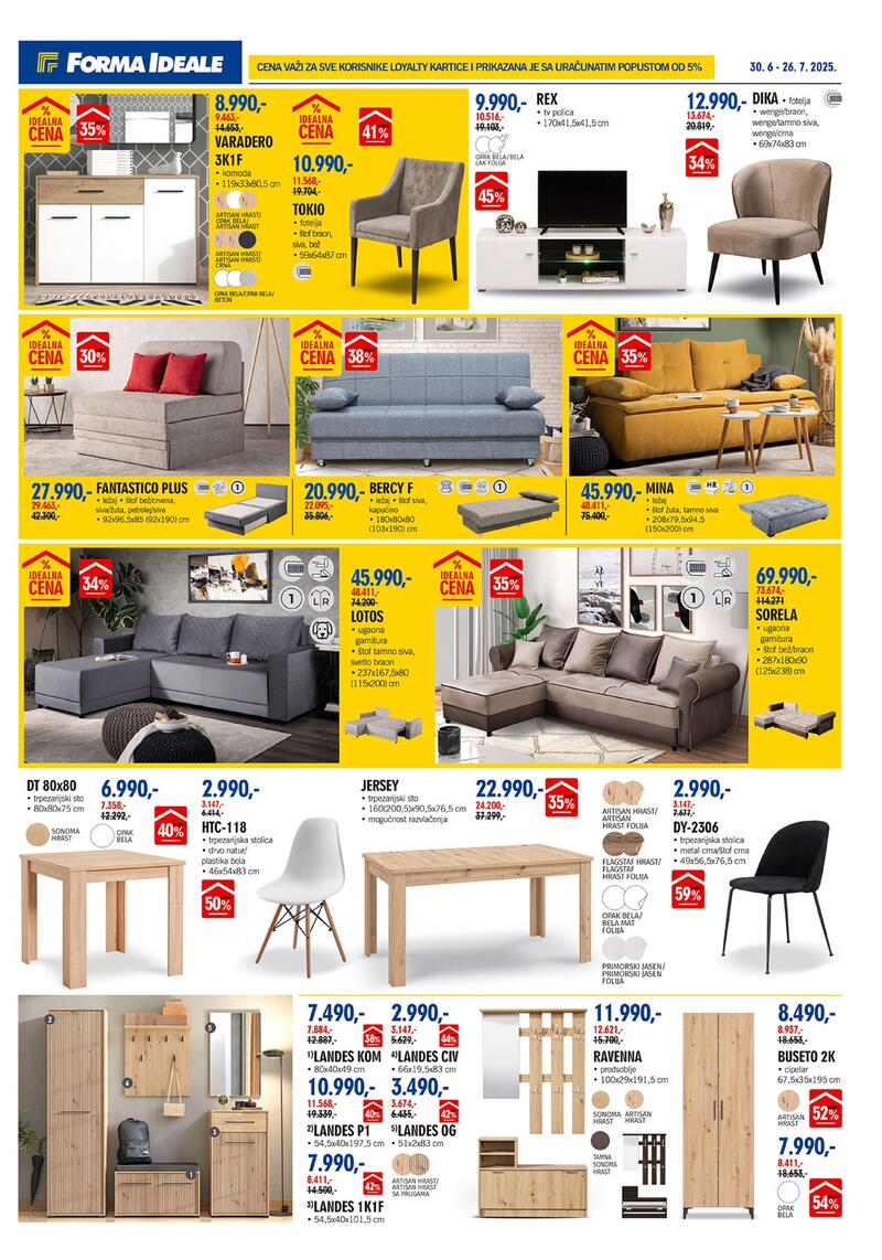 Forma Ideale katalog akcija