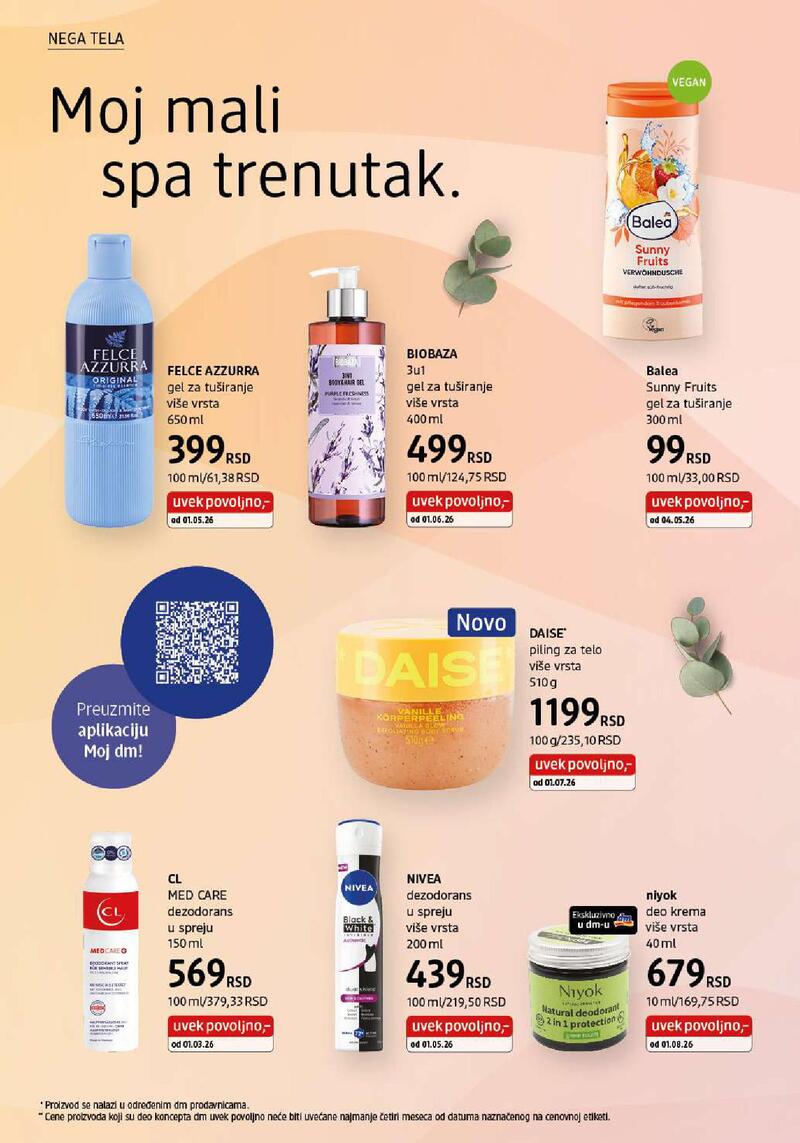 DM Drogerie katalog akcija