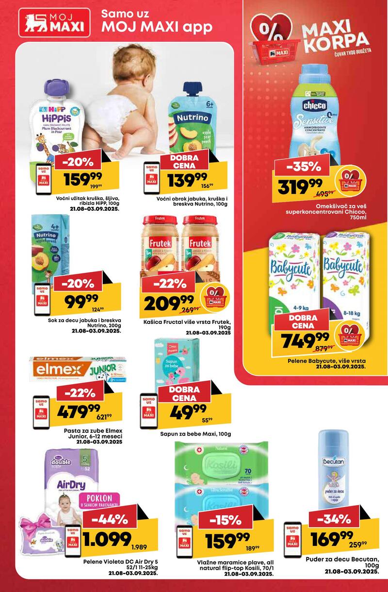Mega Maxi nedeljna akcija