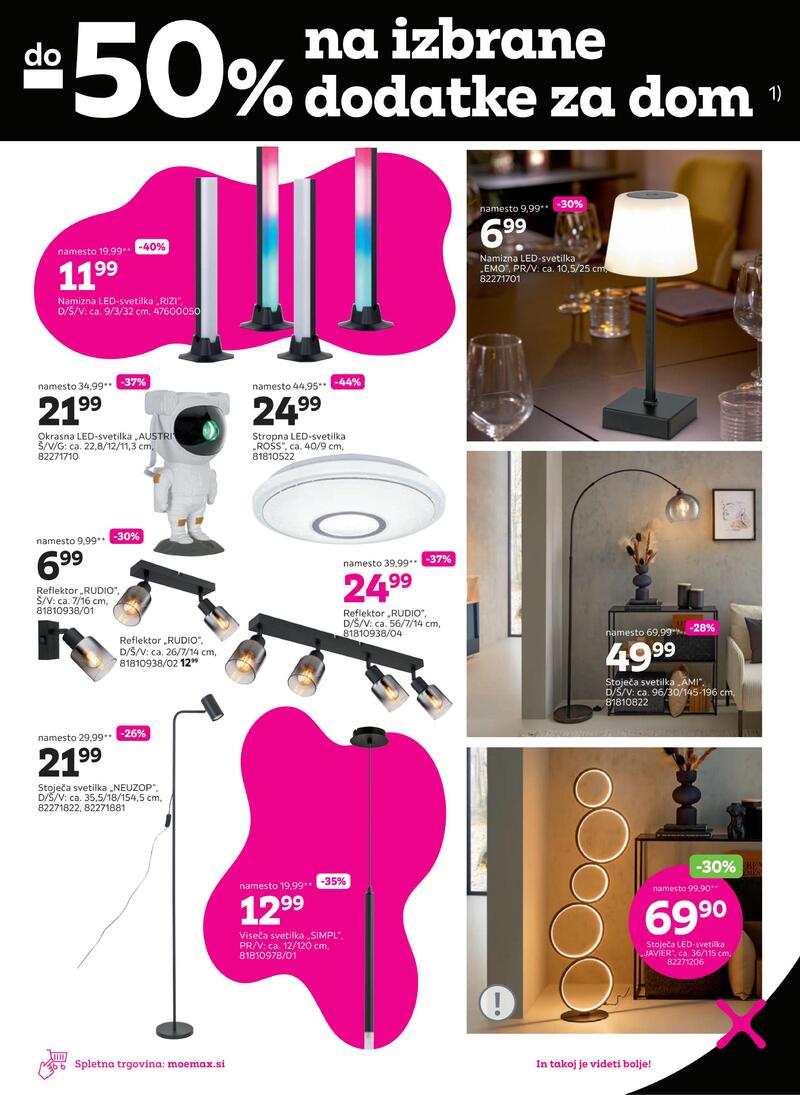 Mömax dodatki za dom