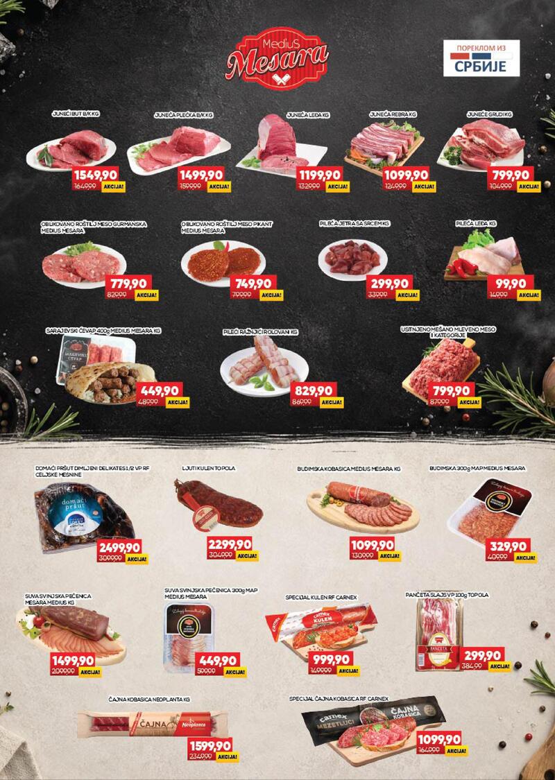 Medius katalog akcija