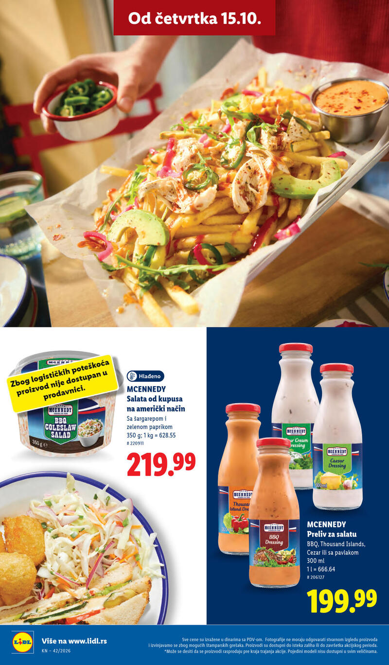 Lidl katalog - Nedeljna akcija