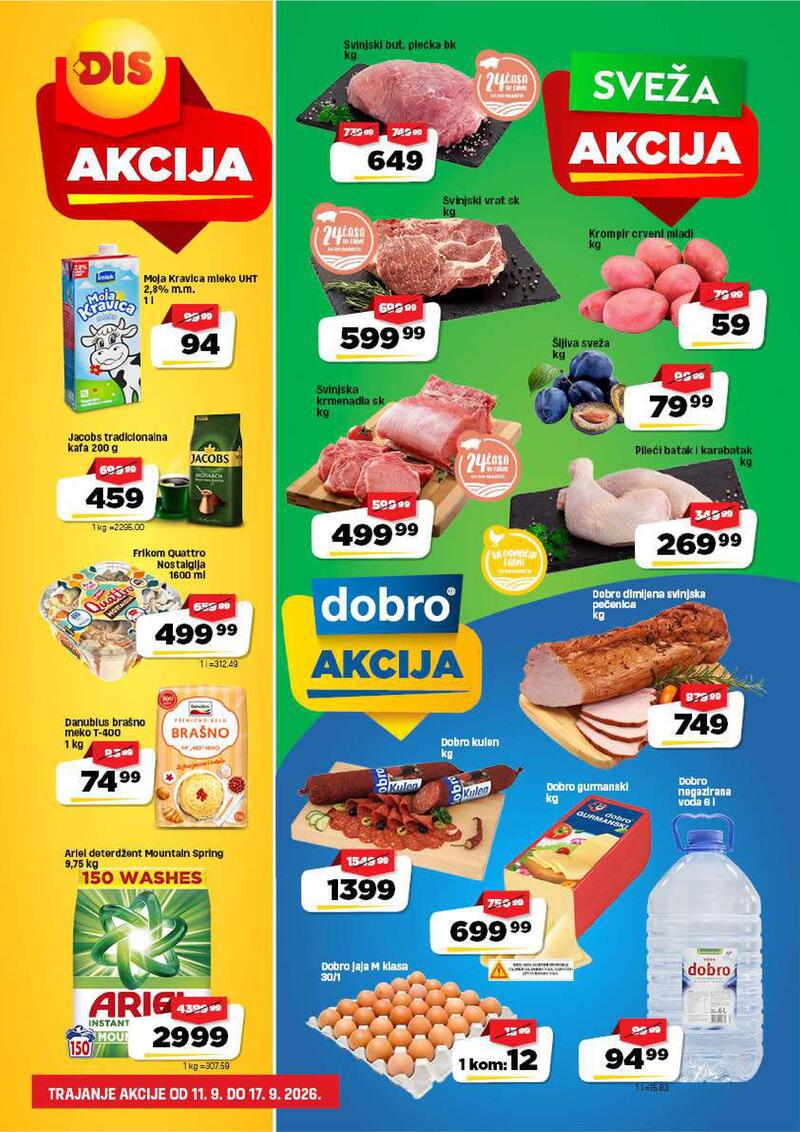 DIS Market katalog akcija Nedeljna akcija