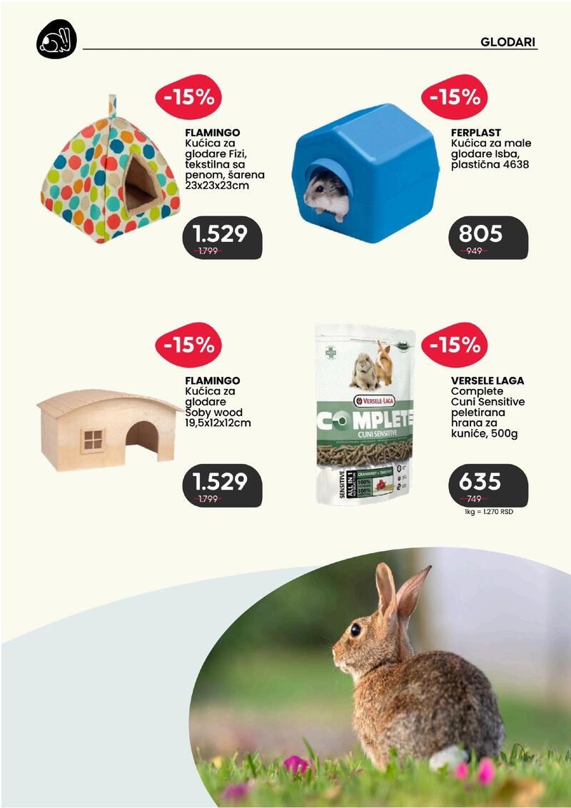 Pet centar akcijski katalog