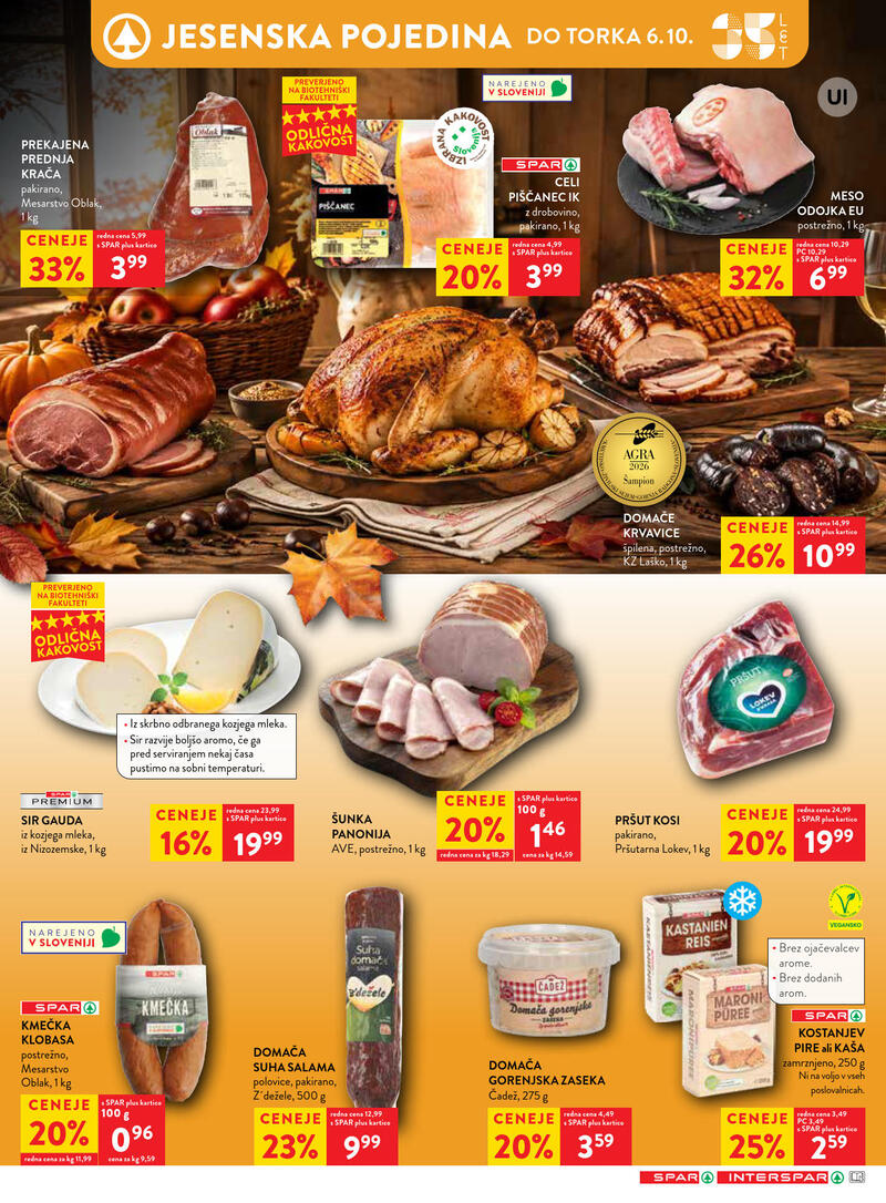 Spar katalog - Tedenska akcija