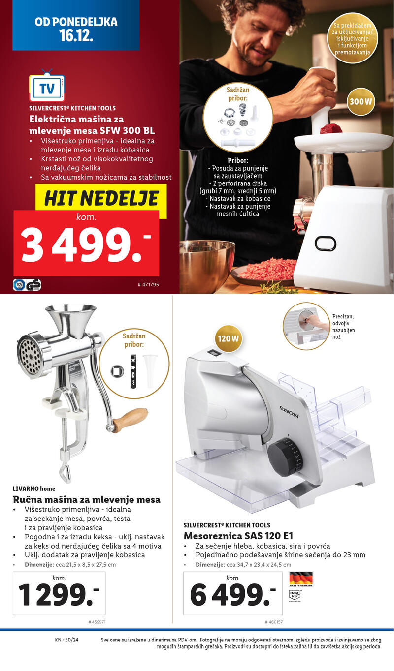 Lidl katalog akcija neprehrana