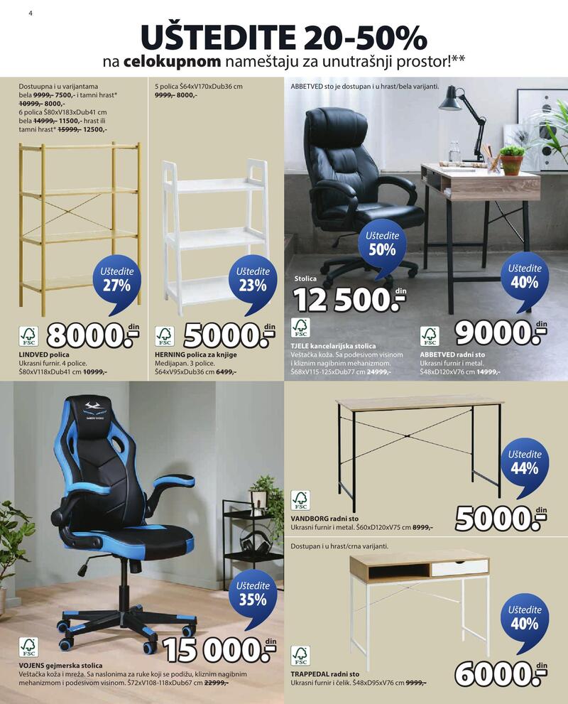 JYSK katalog nameštaj