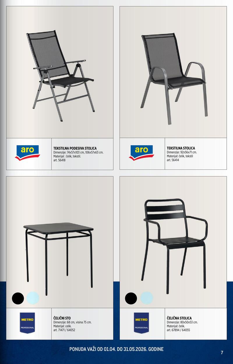 Metro katalog na otvorenom
