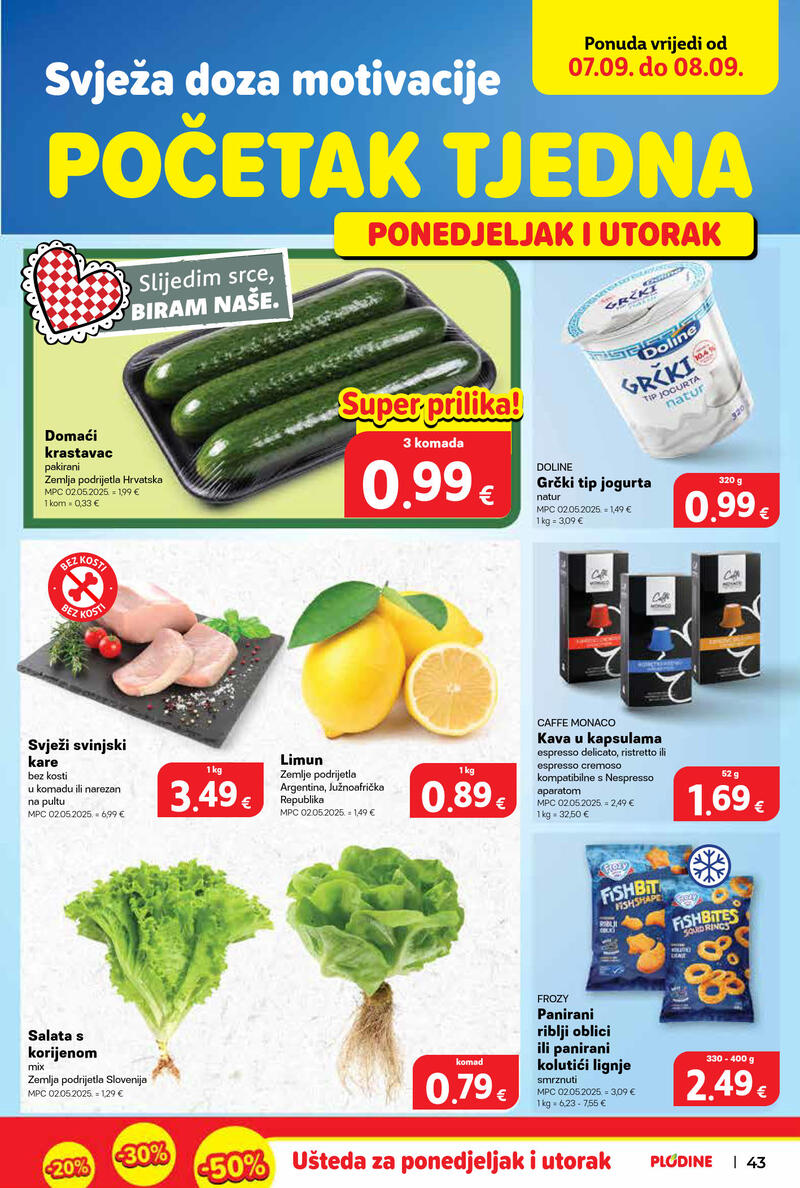 Plodine kataloška akcija