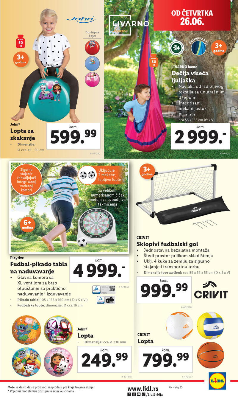 Lidl katalog akcija neprehrana