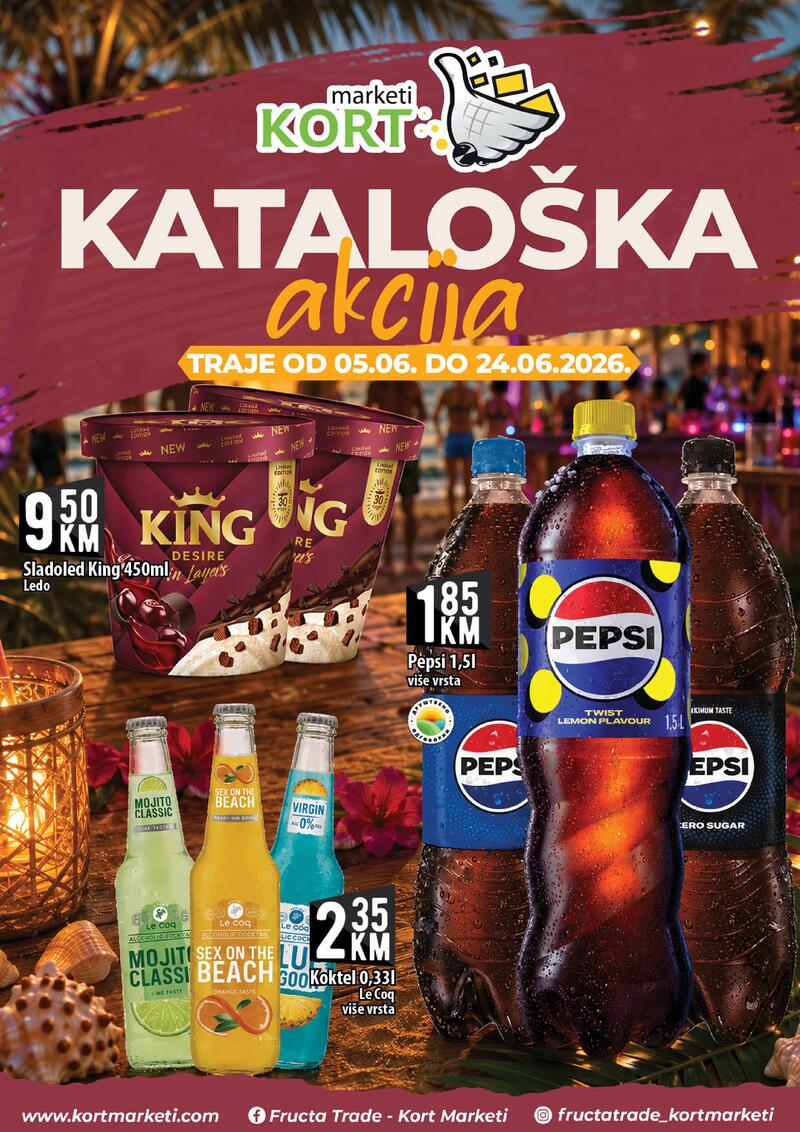 Kort marketi kataloška akcija
