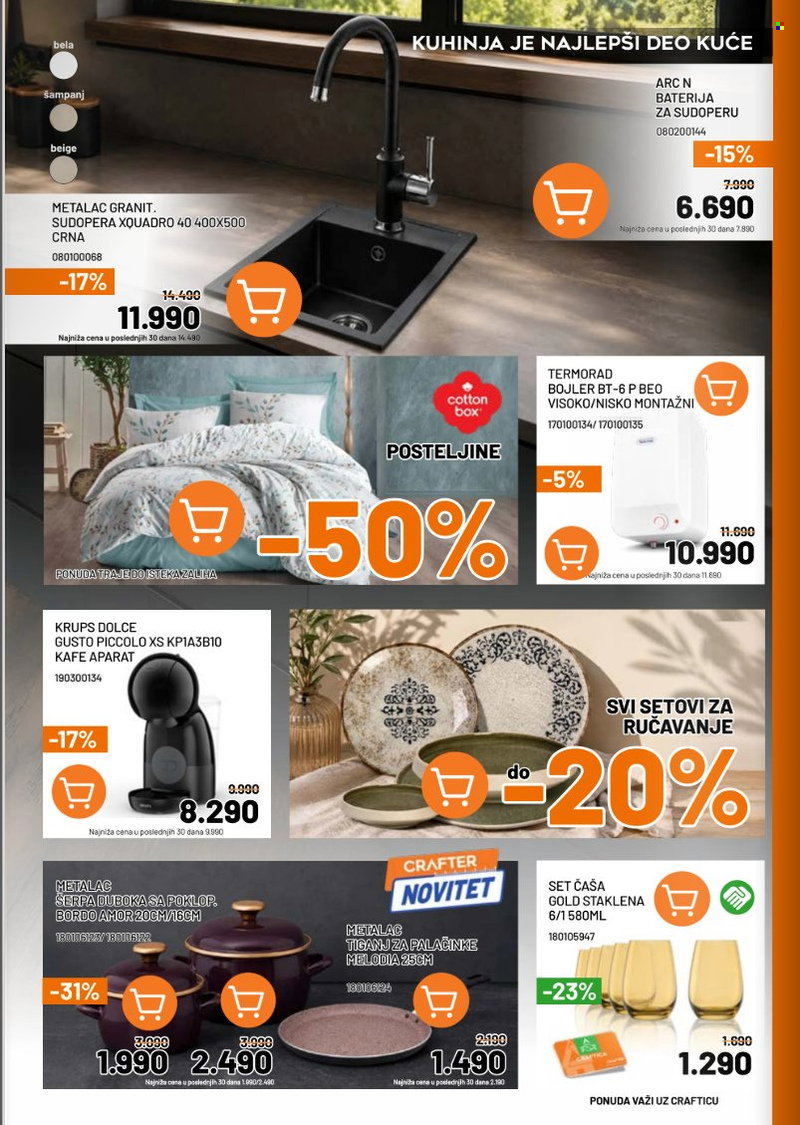 Crafter akcijski katalog
