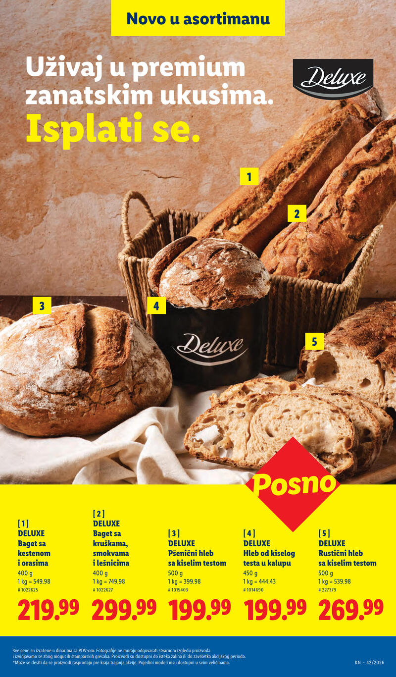 Lidl katalog - Nedeljna akcija