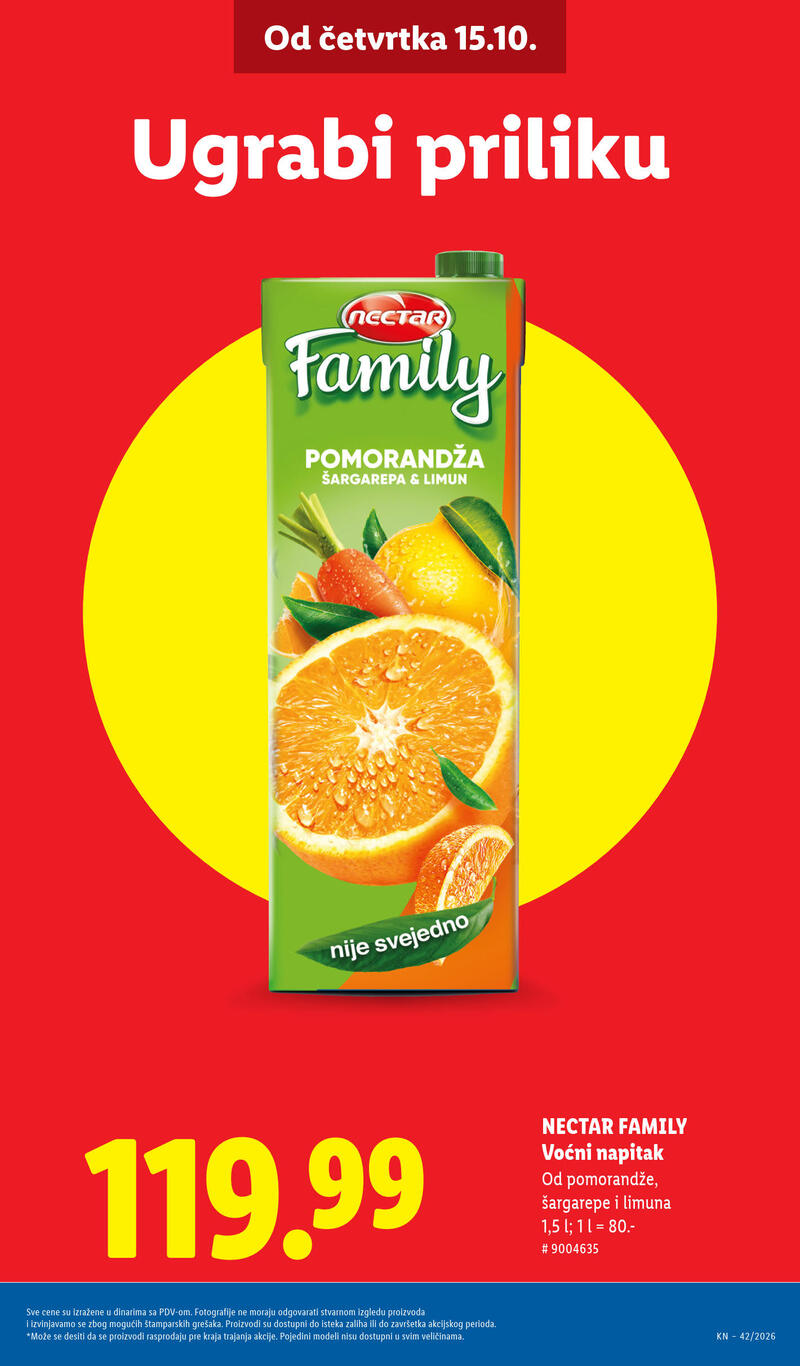 Lidl katalog - Nedeljna akcija