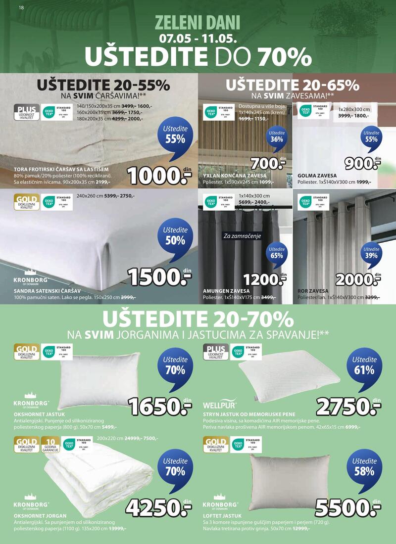 JYSK katalog nameštaj