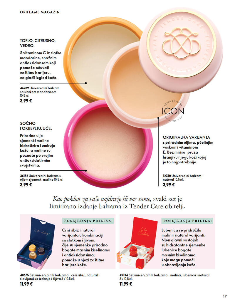 Oriflame katalog - Mjesečna akcija