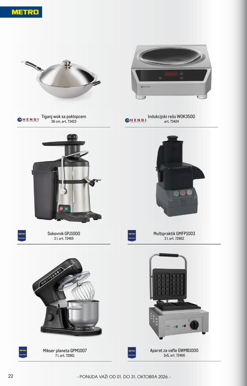 Metro katalog - Ugostitelji