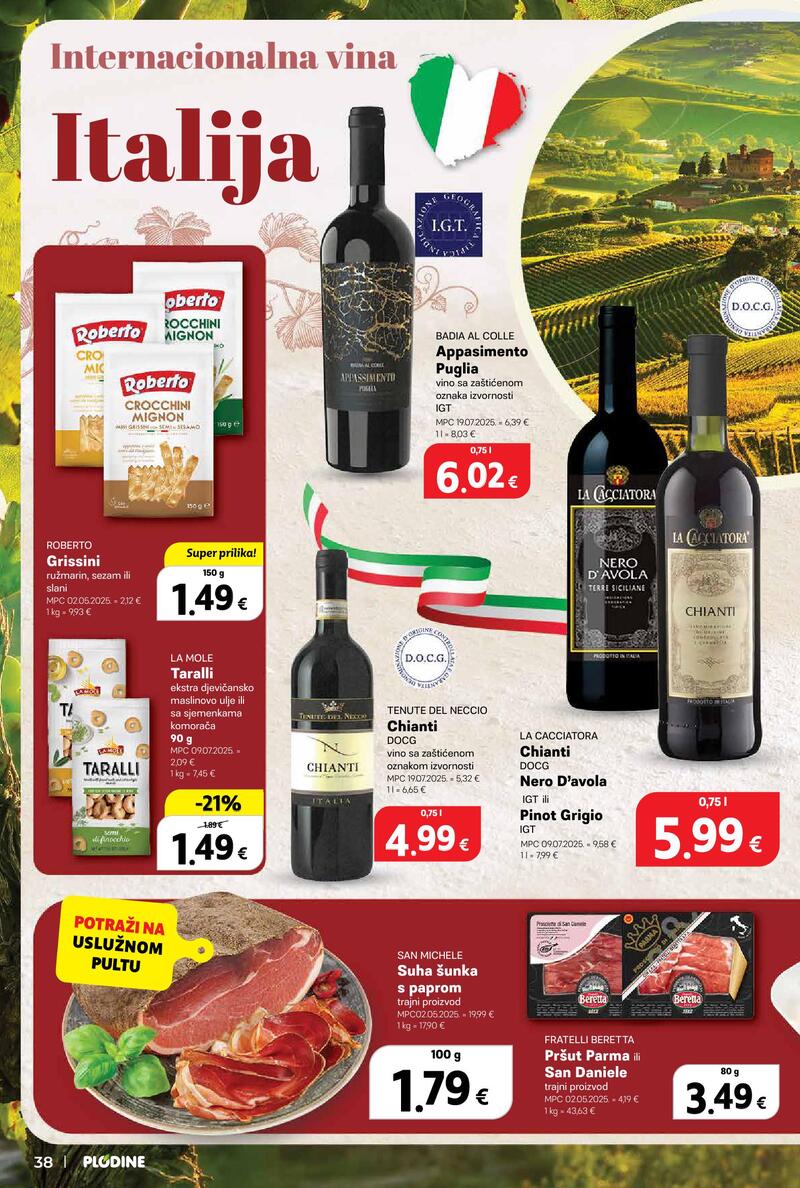 Plodine katalog vina i delicije