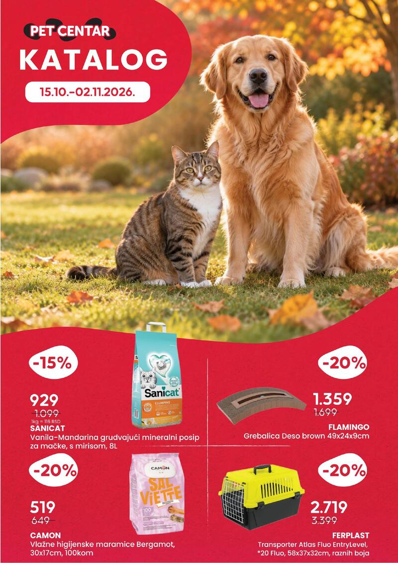 Pet centar katalog - Sve za kućne ljubimce
