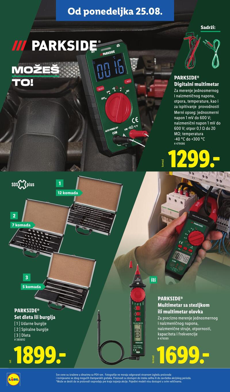 Lidl katalog akcija neprehrana