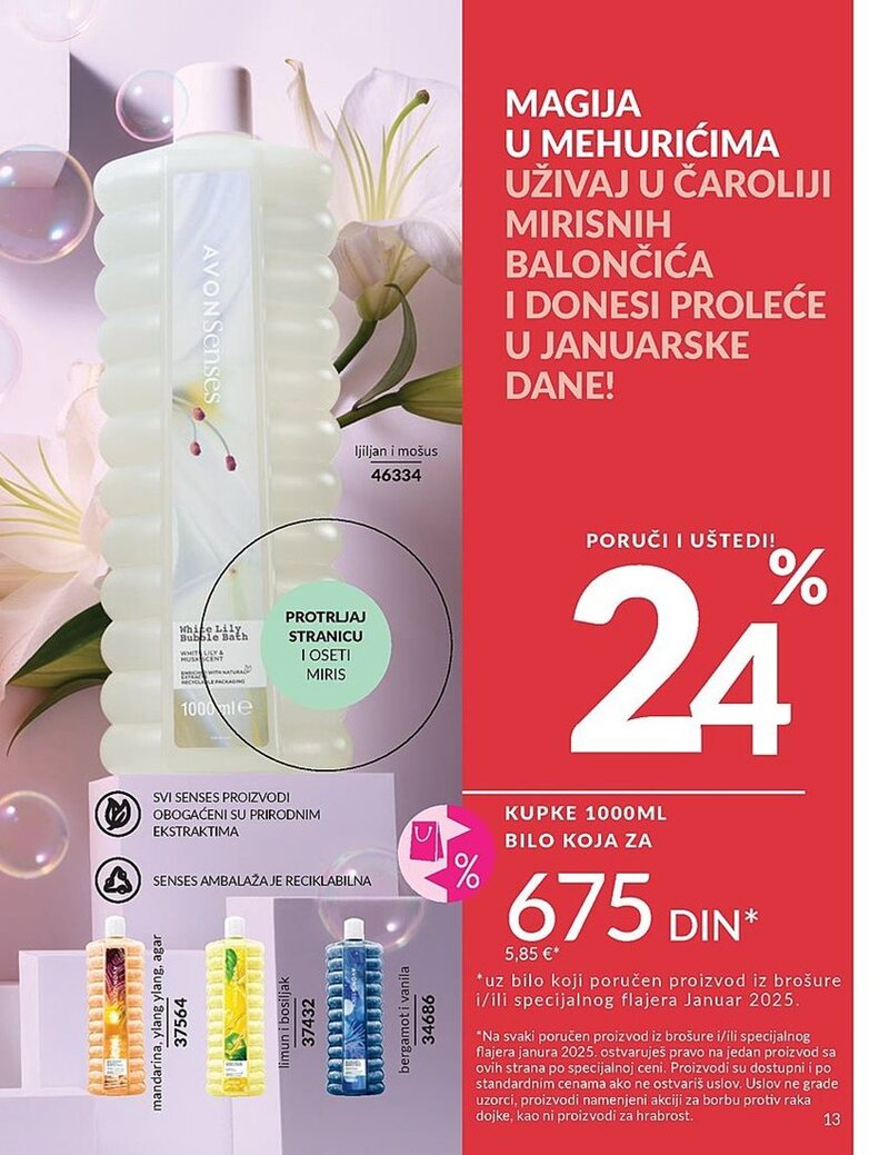 Avon katalog akcija