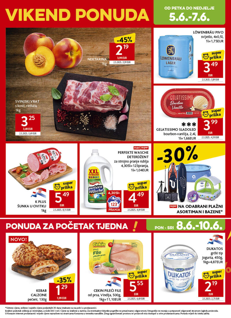 Konzum kataloška akcija