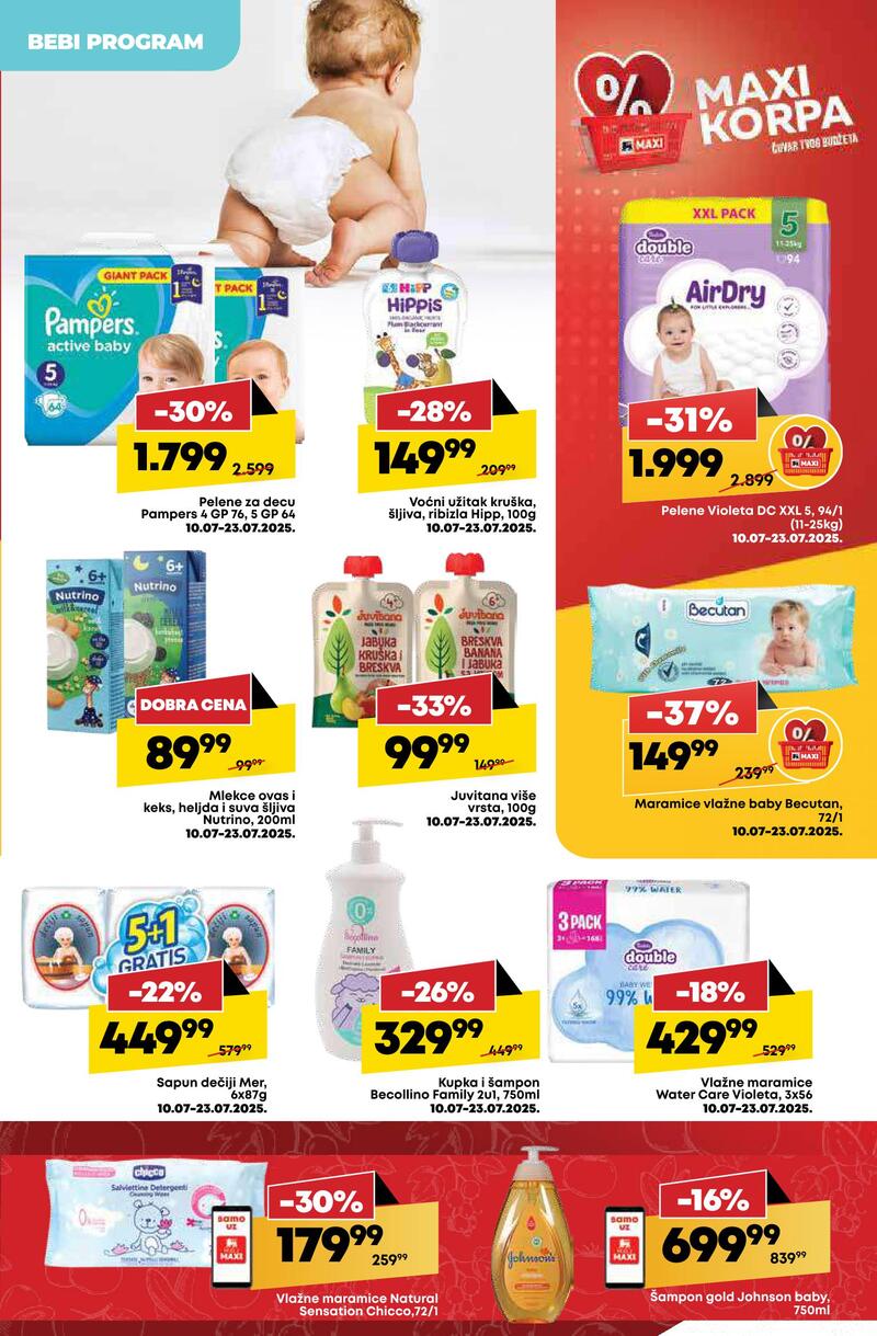 Mega Maxi nedeljna akcija