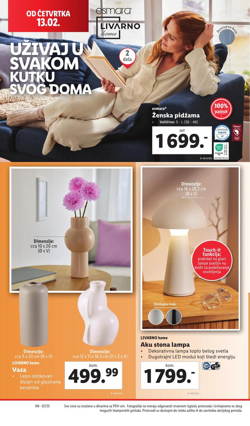 Lidl katalog akcija neprehrana