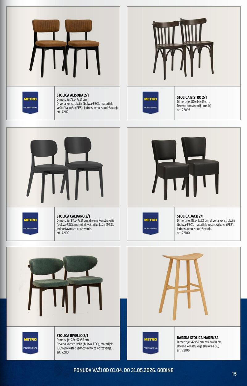 Metro katalog na otvorenom