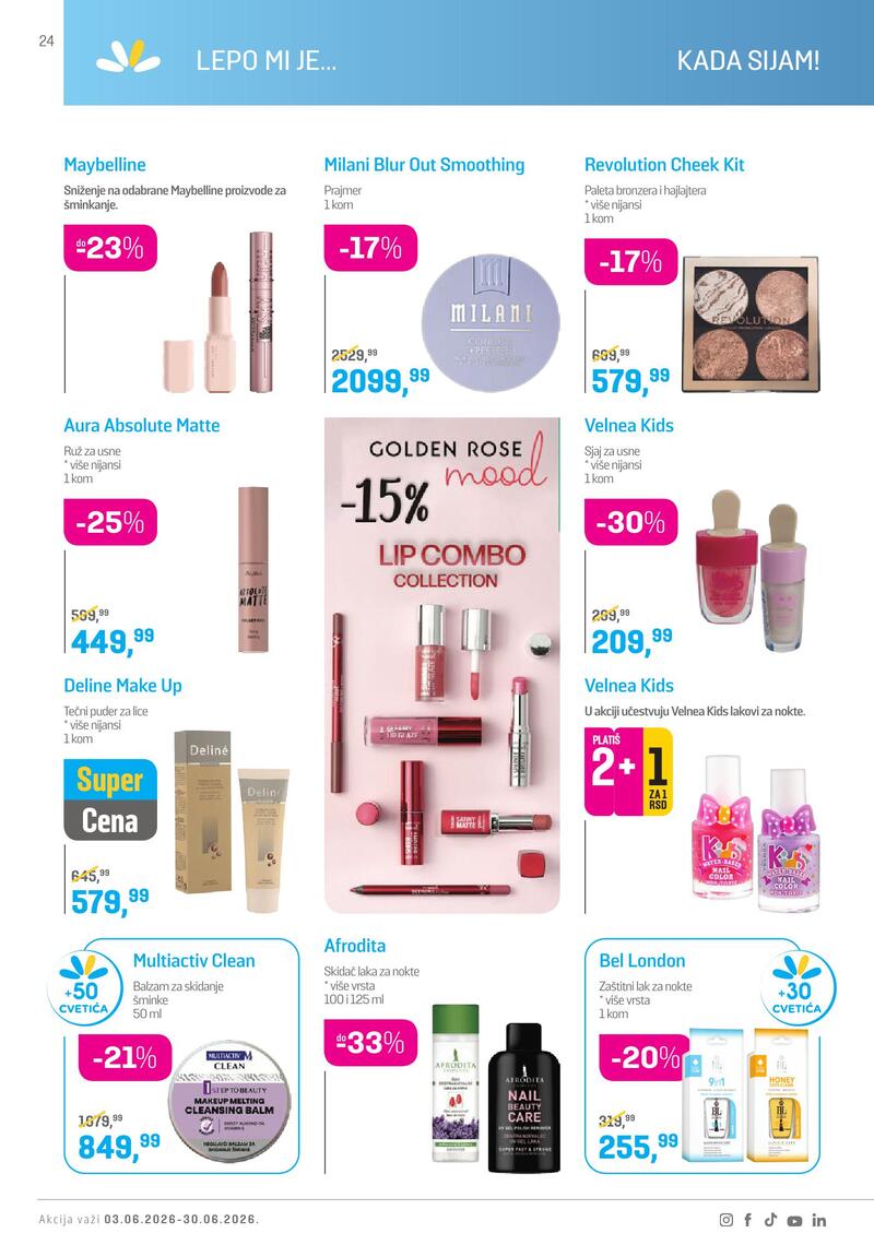 Lilly Drogerie katalog akcija