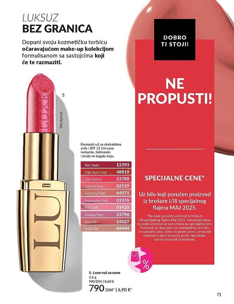 Avon katalog akcija