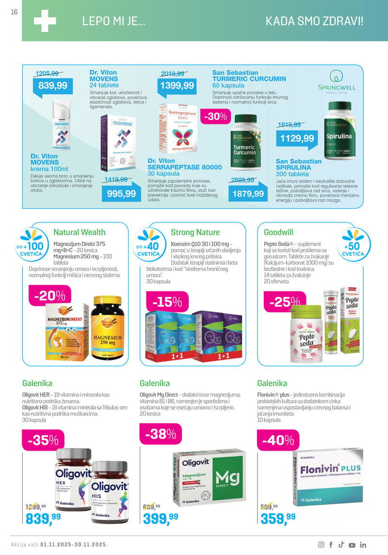 Lilly Drogerie katalog akcija