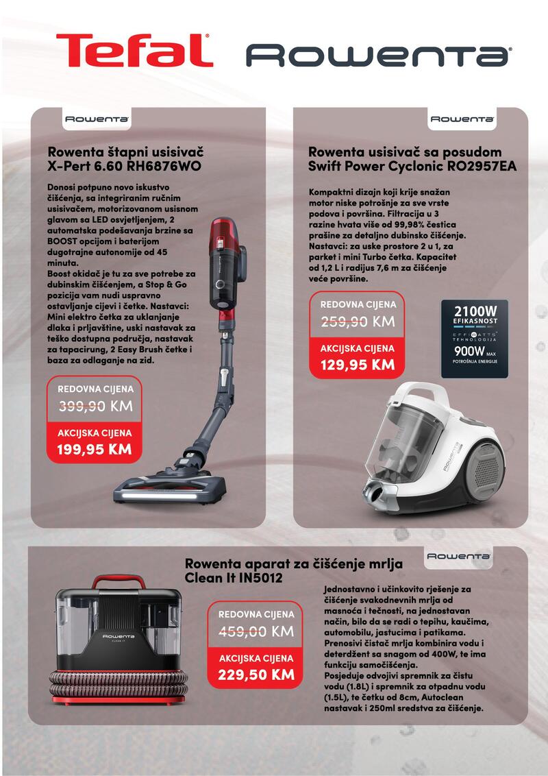 Konzum Tefal ljetne uštede