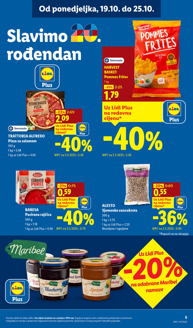 Lidl katalog - Tjedna akcija
