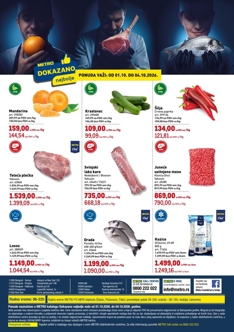 Metro katalog akcija Katalog dokazano najbolje