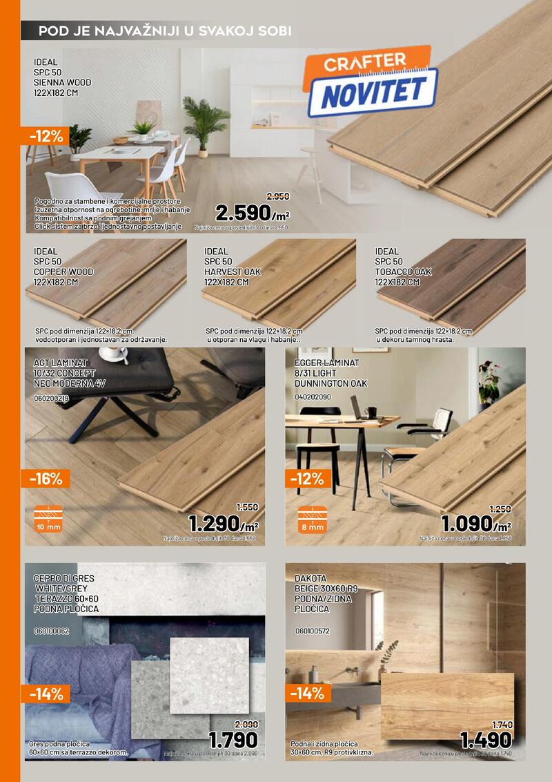 Crafter akcijski katalog