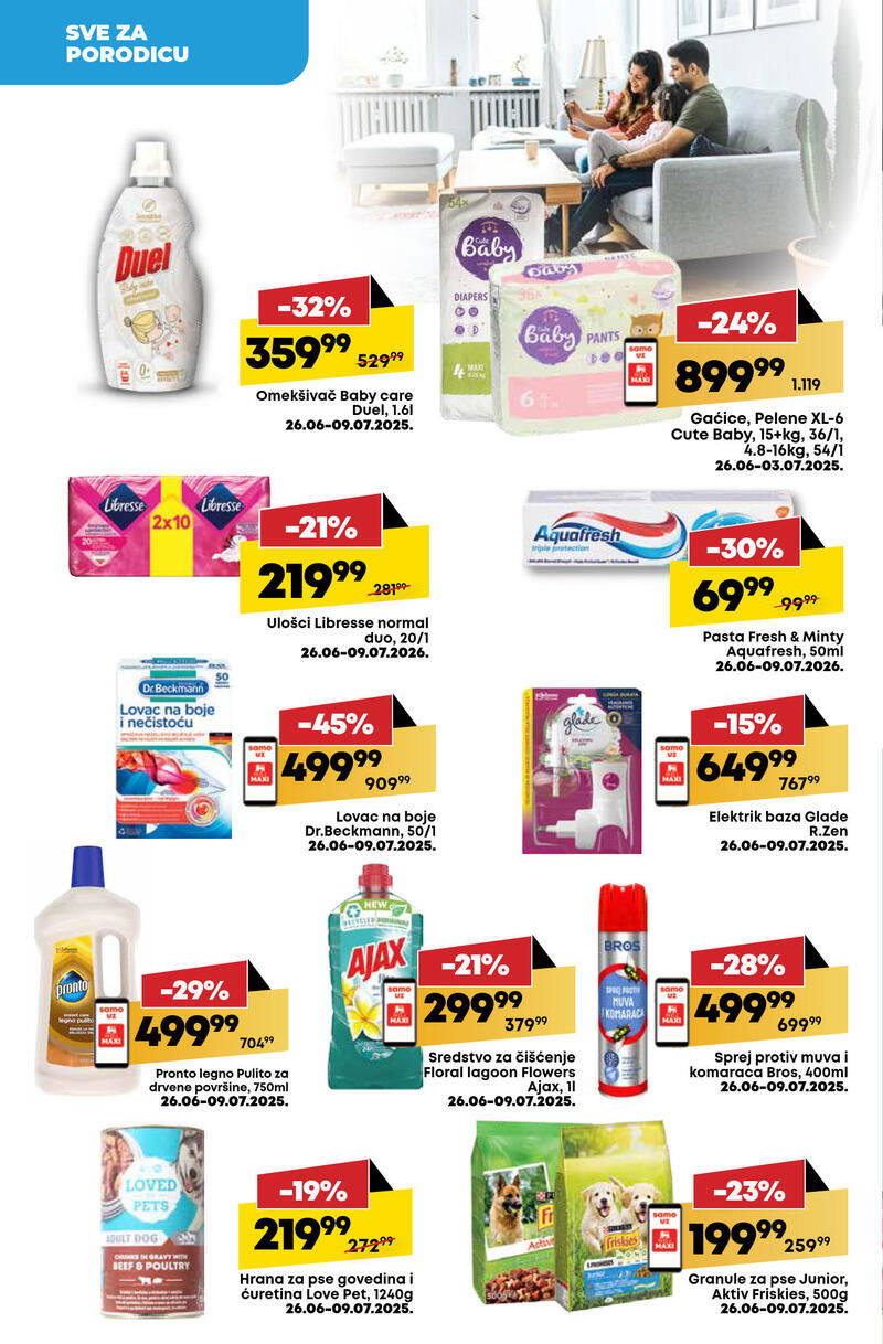 Mega Maxi nedeljna akcija