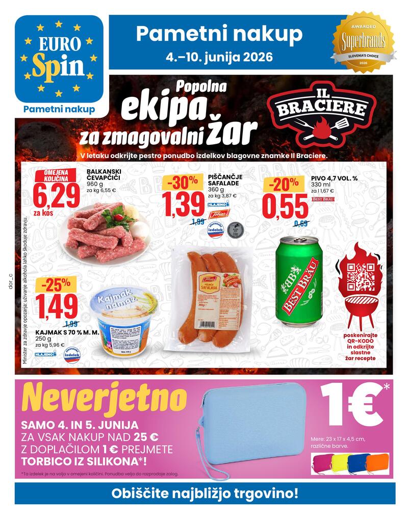 Eurospin katalog akcija Tedenski letak