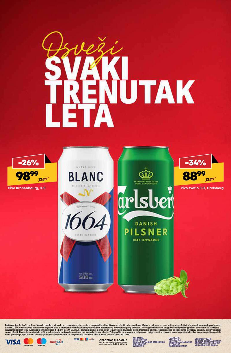 Mega Maxi pivski liflet
